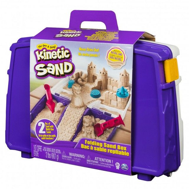 kinetic sand 6037447 folding sandbox