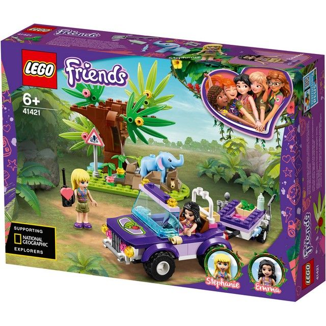 lego friends baby elephant rescue