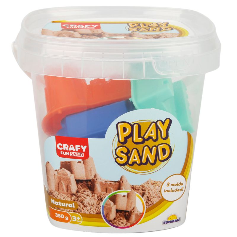 CRAFY SAND BUCKET SET 350GRNATURAL
