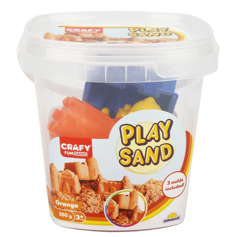 CRAFY SAND BUCKET SET 350GRORANGE